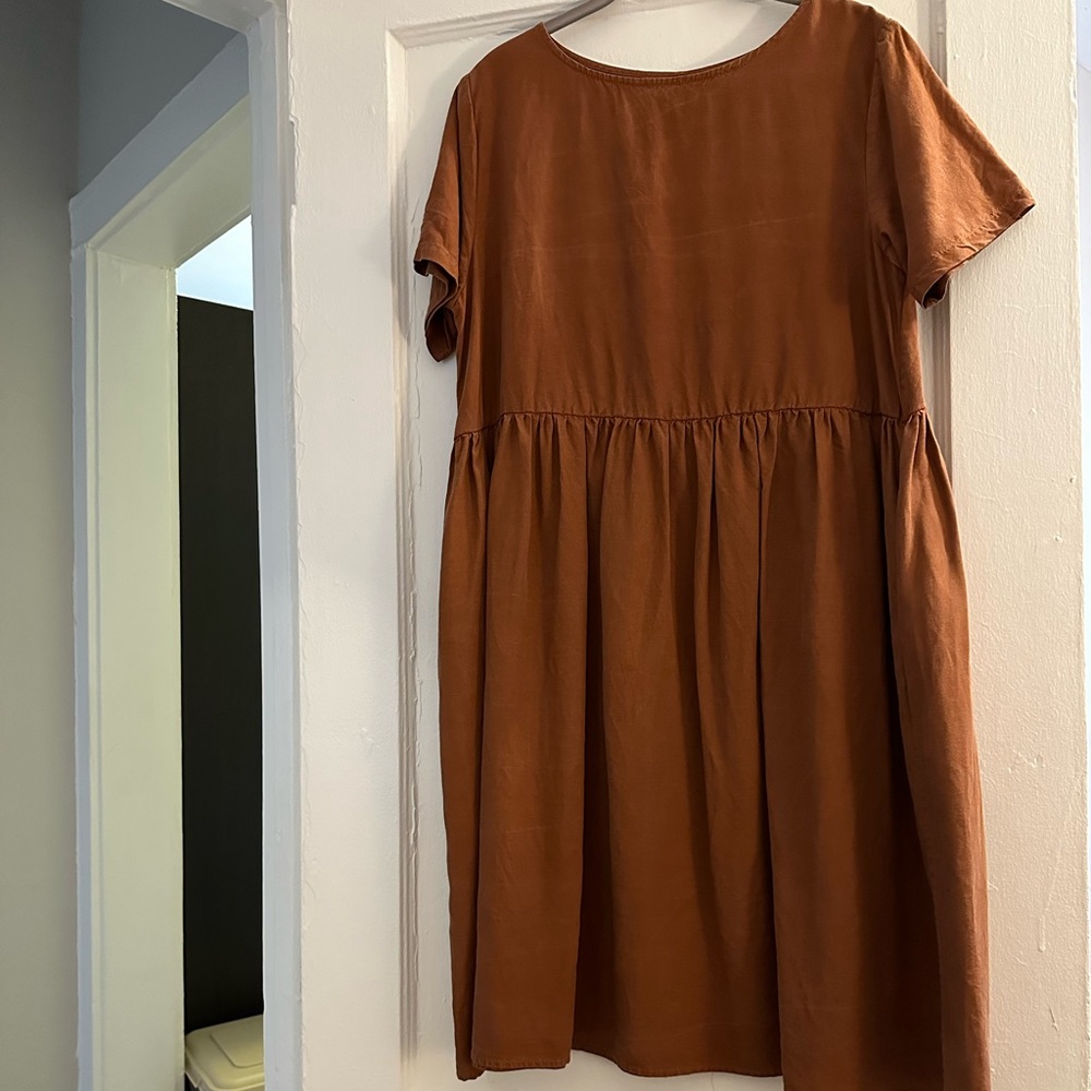 Tradlands Nico dress burnt orange